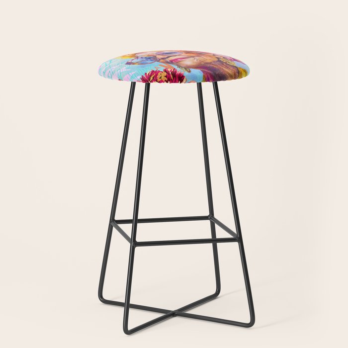 Pura Vida Ageless Fashionista Icon Stool Gallery Image 1