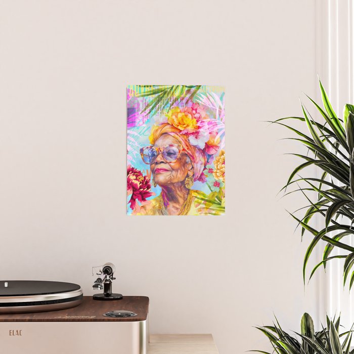 Pura Vida Ageless Fashionista Icon Poster Gallery Image 2