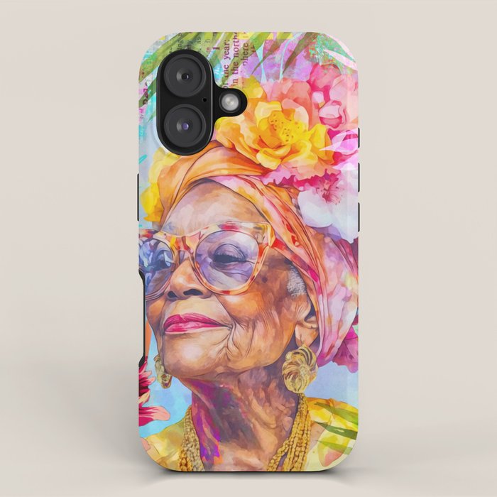Pura Vida Ageless Fashionista Icon iPhone Case Gallery Image 1