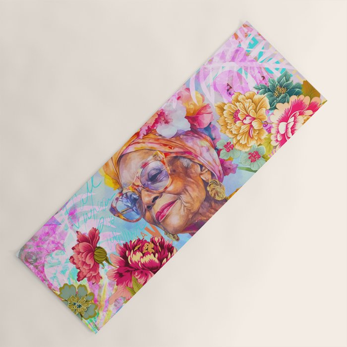 Pura Vida Ageless Fashionista Icon Yoga Mat