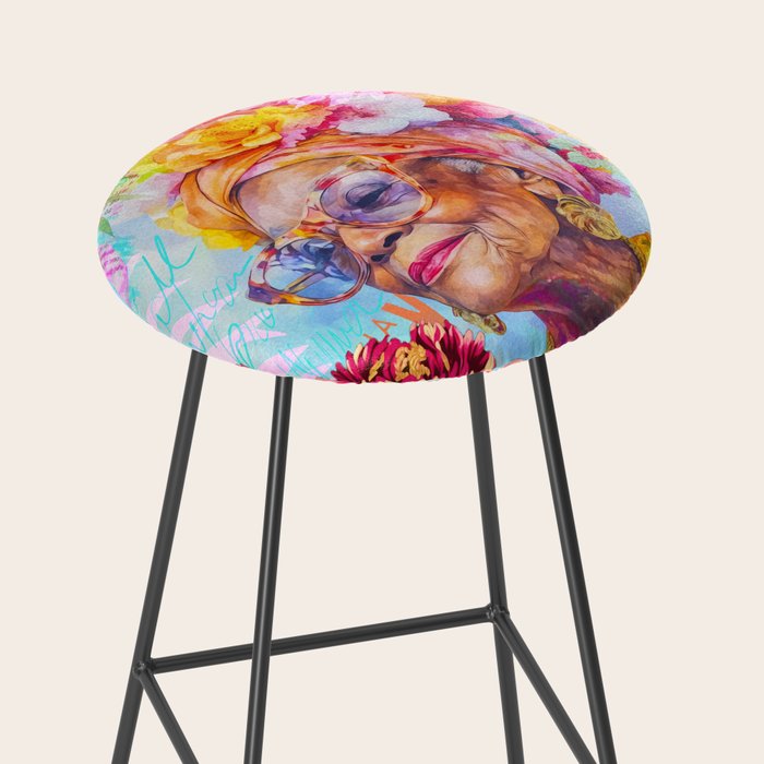Pura Vida Ageless Fashionista Icon Stool Gallery Image 2