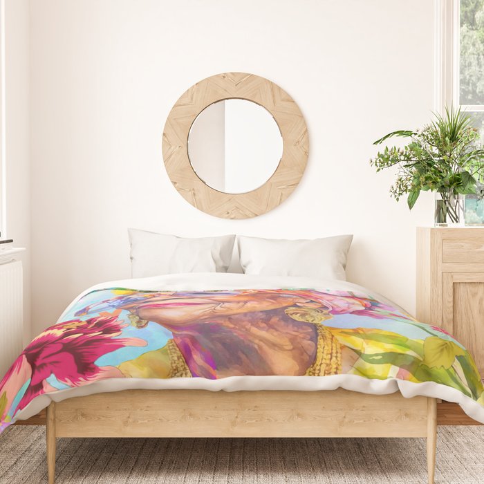 Pura Vida Ageless Fashionista Icon Duvet Cover Gallery Image 3
