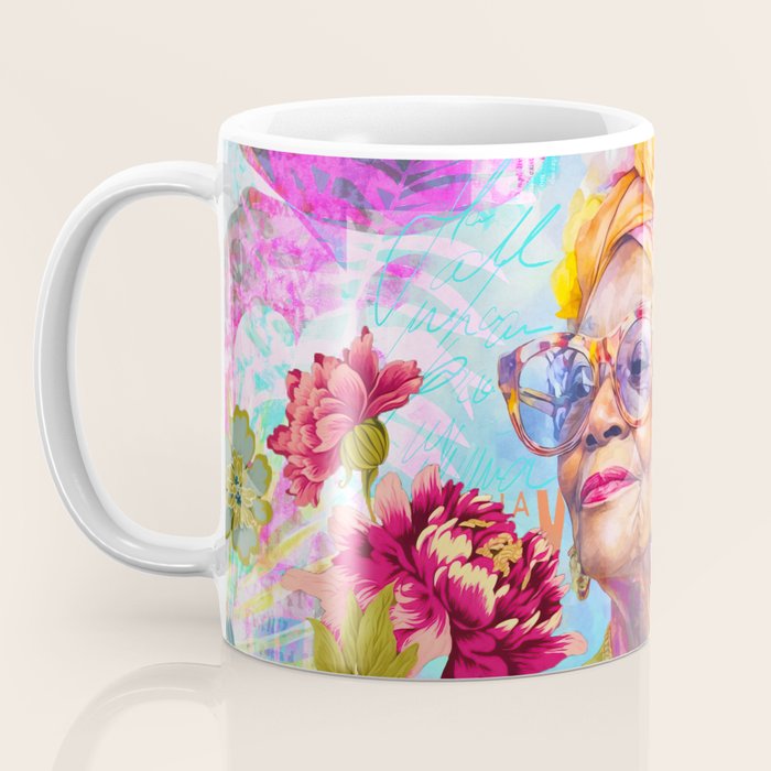 Pura Vida Ageless Fashionista Icon Coffee Mug Gallery Image 3