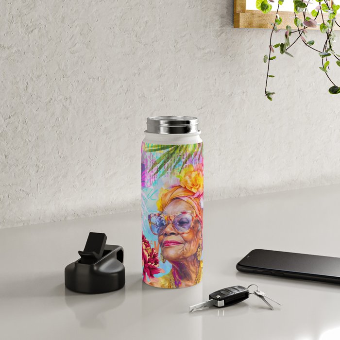 Pura Vida Ageless Fashionista Icon Water Bottle Gallery Image 4