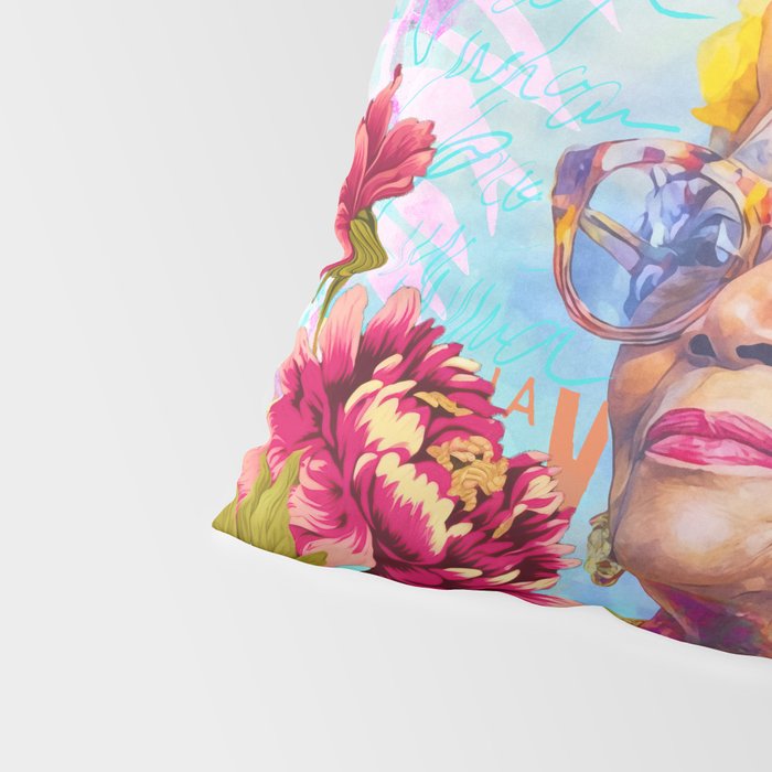 Pura Vida Ageless Fashionista Icon Pillow Sham Gallery Image 4