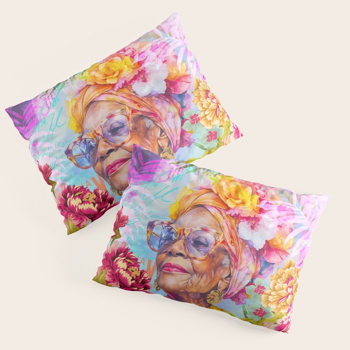 Pura Vida Ageless Fashionista Icon Pillow Sham Gallery Image 3