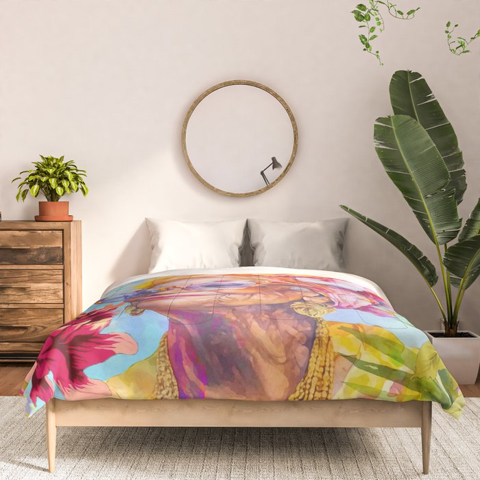 Pura Vida Ageless Fashionista Icon Comforter Gallery Image 3