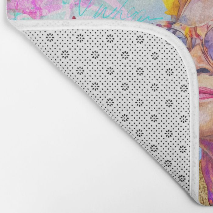 Pura Vida Ageless Fashionista Icon Bath Mat Gallery Image 2