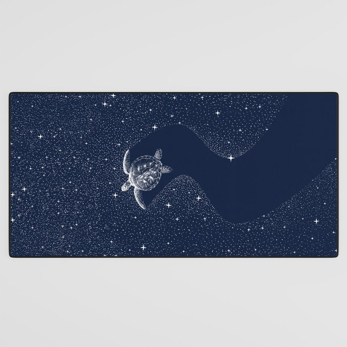 Starry Turtle Desk Mat Gallery Image 3