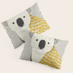 Whimsical Koala Pillow Sham Gallery Image 3