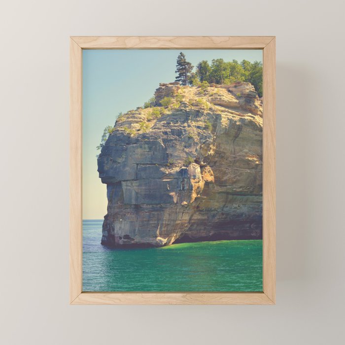 Some Sunny Day in Michigan Mini Art Print Gallery Image 1