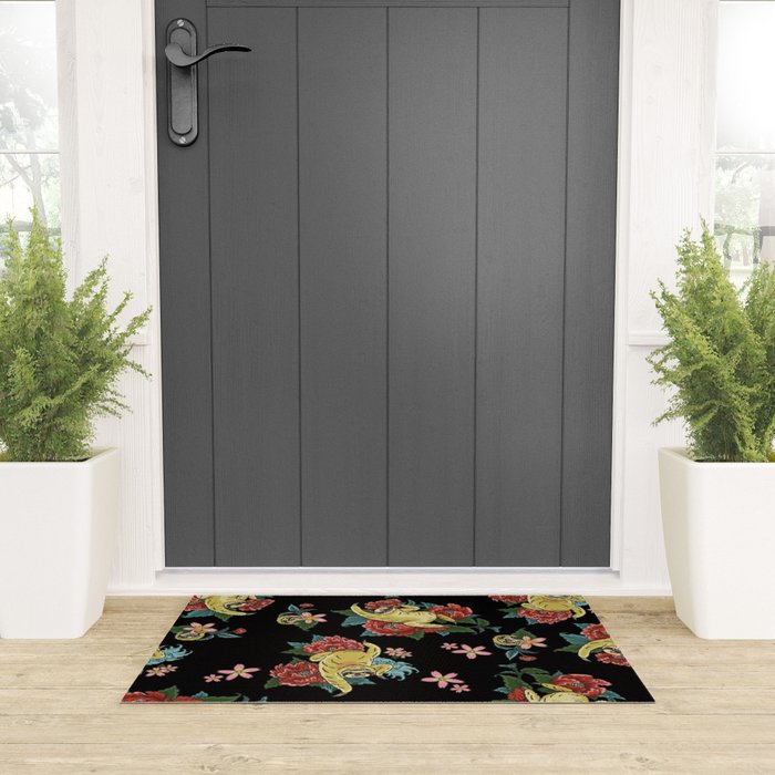 Sloth Tattoo Welcome Mat Gallery Image 3