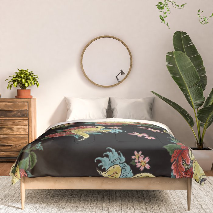 Sloth Tattoo Comforter Gallery Image 3