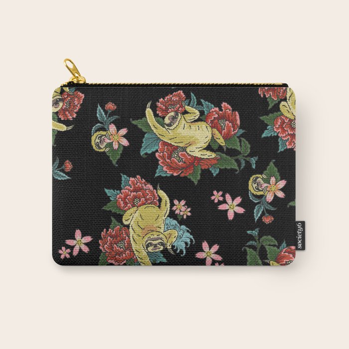 Sloth Tattoo Carry All Pouch Gallery Image 1