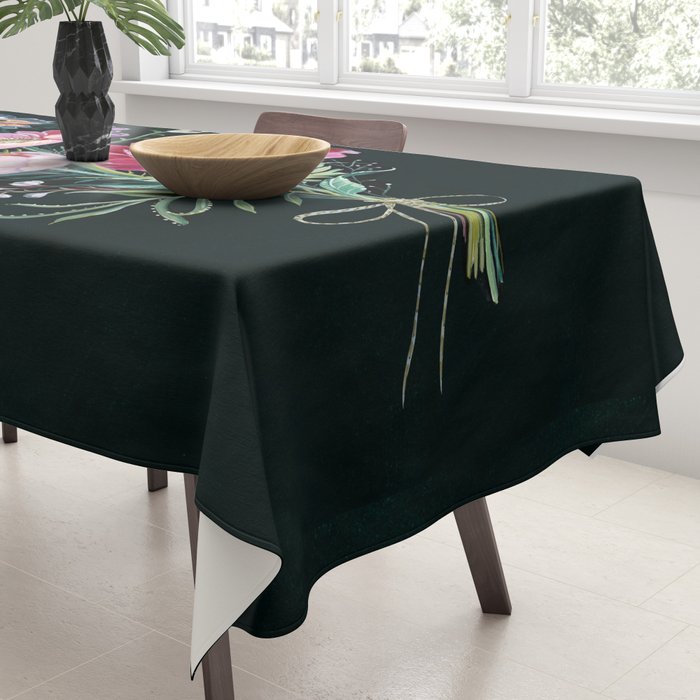 Butterfly Floral Bouquet Tablecloth Gallery Image 3