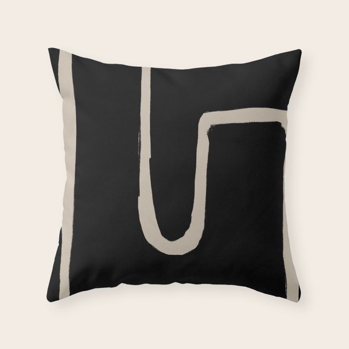 Bold L Shape Throw Pillow Gallery Image 6