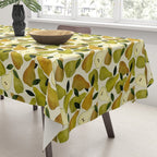 mediterranean pears watercolor Tablecloth Gallery Image 3