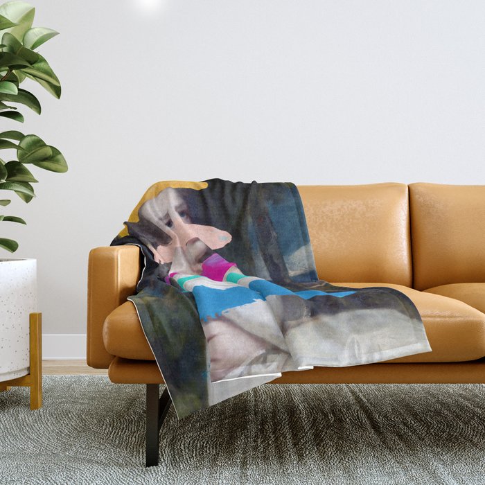 Composition 711 Throw Blanket Gallery Image 1