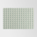 Vintage Bows XIV Green Sage Rug Gallery Image 2