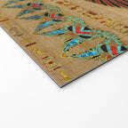 Egyptian Goddess Isis Ornament on papyrus Welcome Mat Gallery Image 2