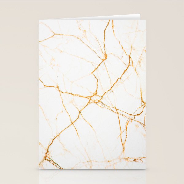 Gold + Marble Stationery Card Gallery Image 1