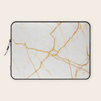 Gold + Marble Laptop Sleeve Gallery Image 1