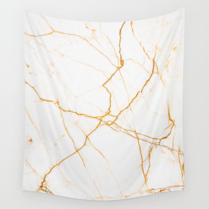 Gold + Marble Wall Tapestry Gallery Image 1
