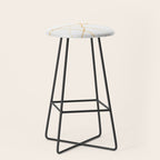 Gold + Marble Stool Gallery Image 1