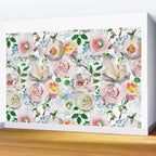 Hand Drawn Vintage Spring Claude Monet Botanical Flower Garden Wall Mural Gallery Image 2