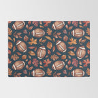 Fall Football - Navy Rug Gallery Image 2