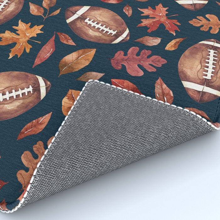 Fall Football - Navy Rug Gallery Image 4