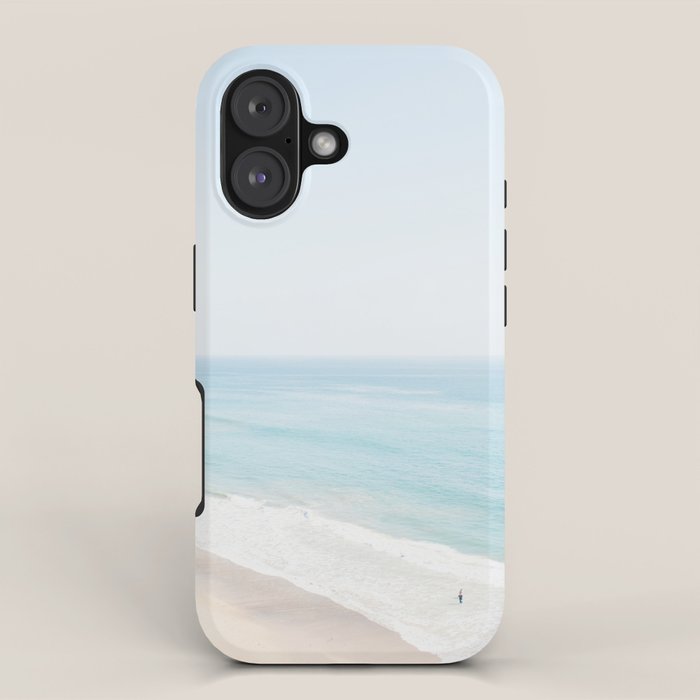 malibu california beach wall art photography print of the ocean iPhone Case Gallery Image 1