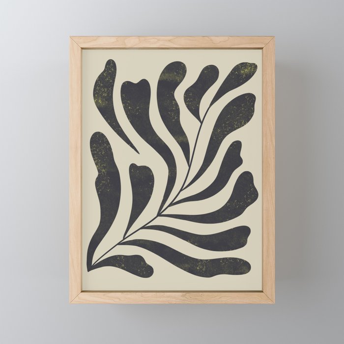Abstract Plant No. 2 Mini Art Print Gallery Image 1