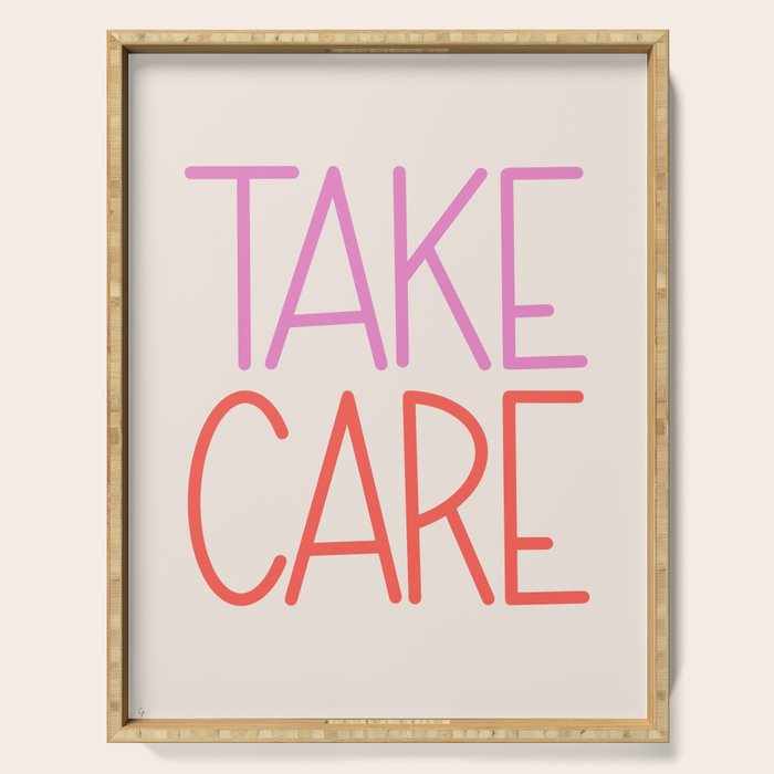 Take Care Serving Tray Gallery Image 1