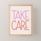 Take Care Mini Art Print Gallery Image 1