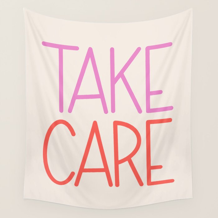 Take Care Wall Tapestry Gallery Image 4