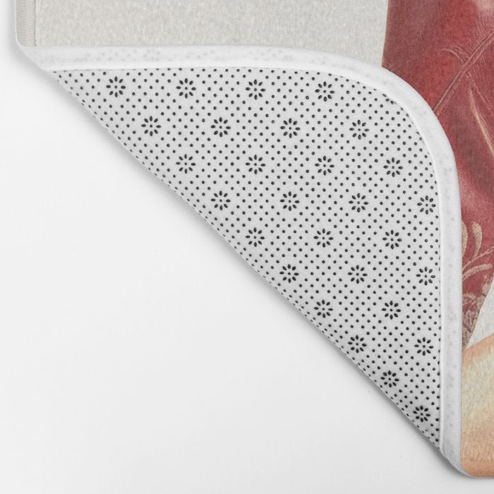These Boots - Rouge Deep Red Bath Mat Gallery Image 2