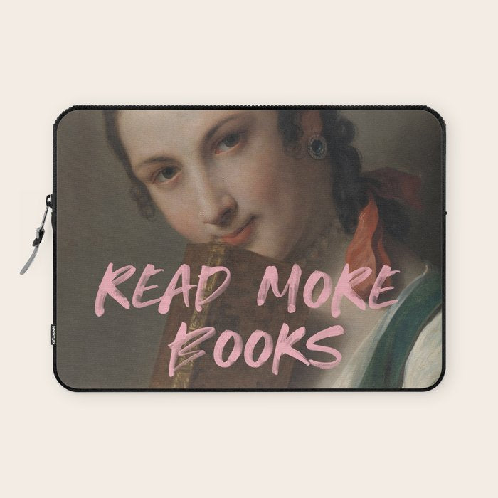 Read More Books Laptop Sleeve Gallery Image 1