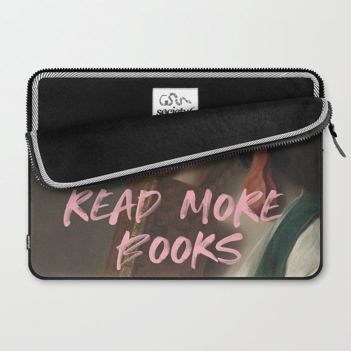 Read More Books Laptop Sleeve Gallery Image 2