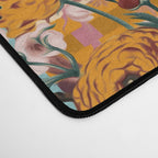 Floral and Tartan Pattern Desk Mat Gallery Image 4