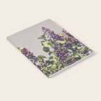 Wild Lilacs - spring floral nature photograph Notebook Gallery Image 2