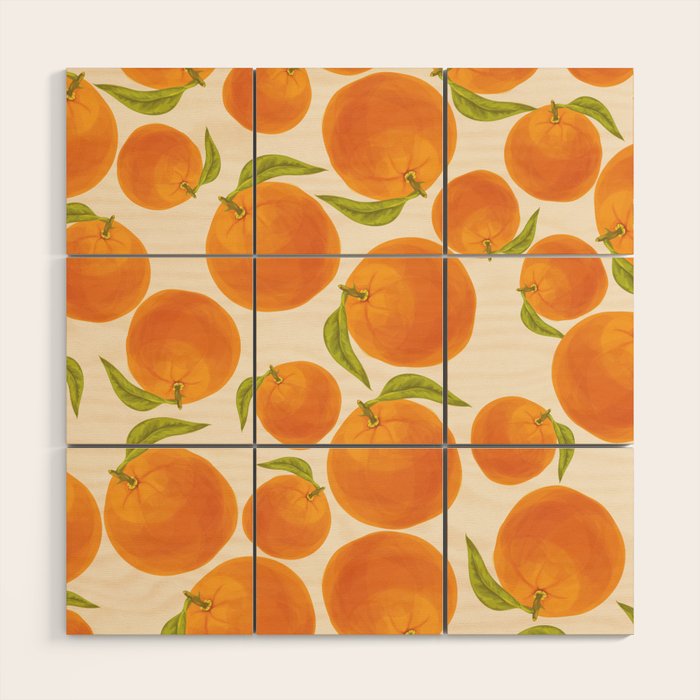 Oranges Wood Wall Art Gallery Image 1