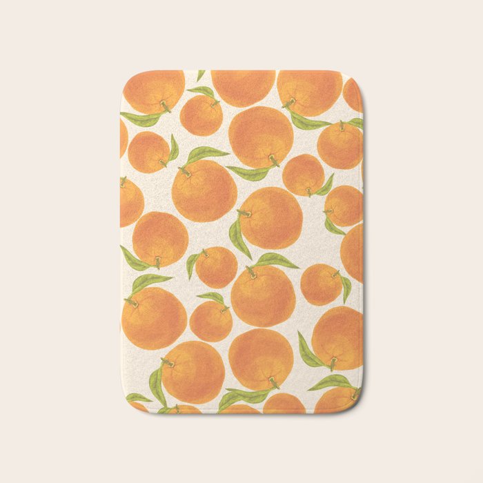 Oranges Bath Mat Gallery Image 1