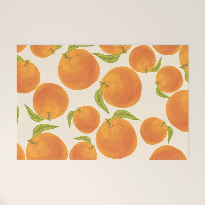 Oranges Welcome Mat Gallery Image 1