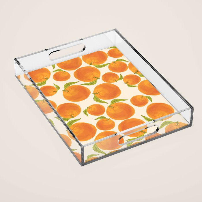 Oranges Acrylic Tray Gallery Image 1