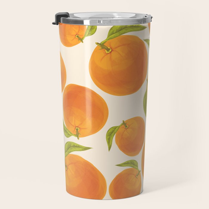 Oranges Travel Mug Gallery Image 3
