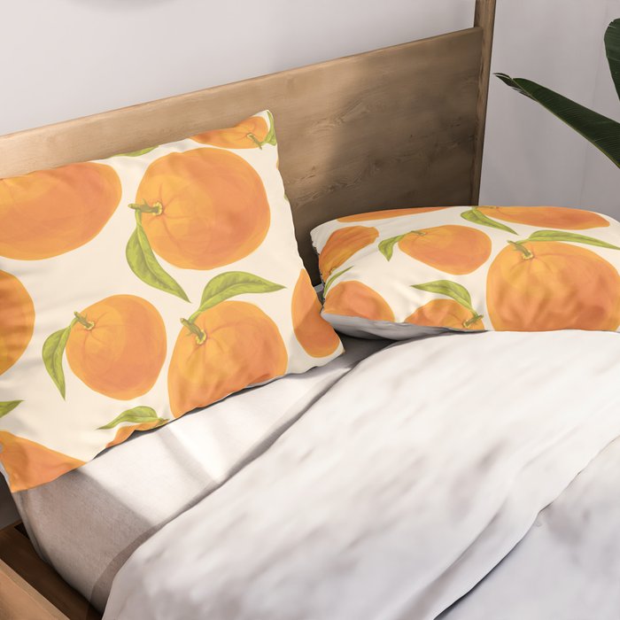 Oranges Pillow Sham Gallery Image 2
