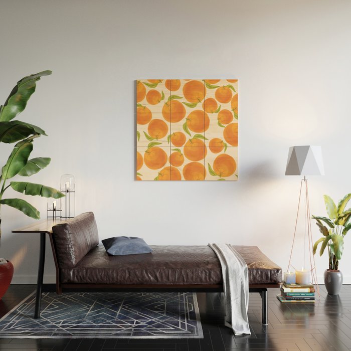 Oranges Wood Wall Art Gallery Image 2