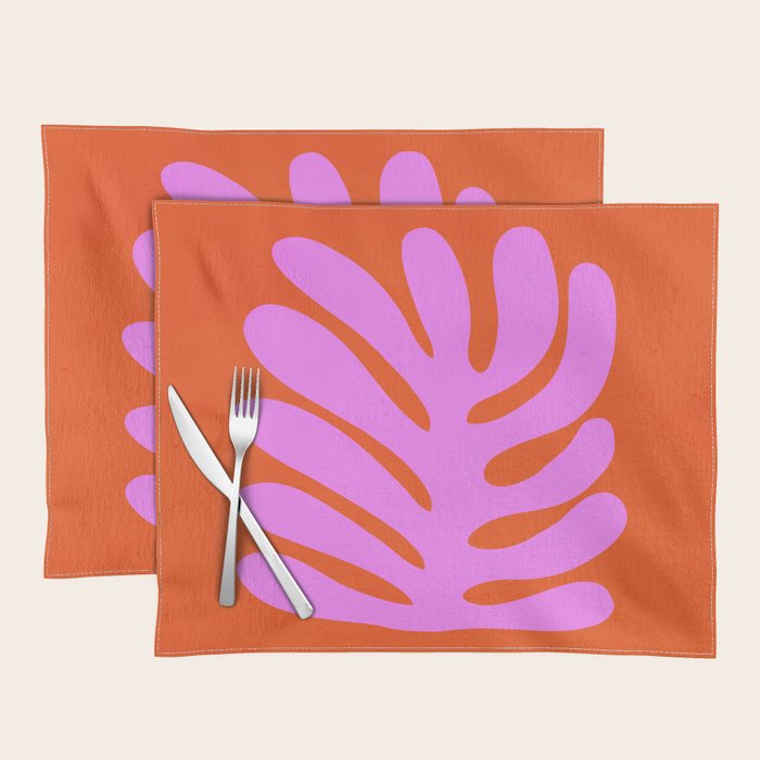 Flamingo & Orioles: Matisse Paper Cutouts 10 Placemat Gallery Image 1