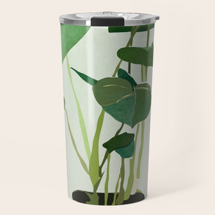 Plant 3 Travel Mug Gallery Image 1